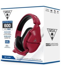 Cuffie Gaming Wireless Stealth 600 Gen 2 MAX (Rossa, PS5, PS4, PC, Switch)