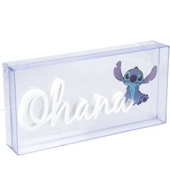 Lampada Disney Lilo & Stitch - Ohana (Neon)