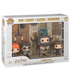 Funko Pop! Deluxe Moment Harry Potter - Ron, Harry, Hagrid, Hermione (9 cm)