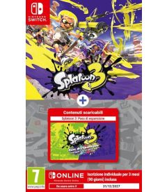 Splatoon 3 + Pass Espansione + 3 Mesi Nintendo Switch Online