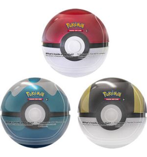 Carte Pokemon - Poke Ball 2020 (Soggetti Vari, Tin)