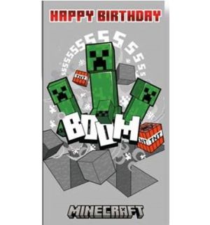 Minecraft - Happy Birthday Boom