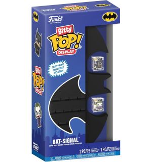 Bitty Pop! Display Batman - Bat-Signal (Display, Batman E Joker)