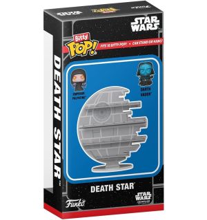 Bitty Pop! Display Star Wars - Death Star (Display, Darth Vader E Palpatine)