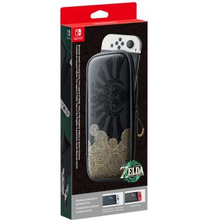 Custodia + Pellicola Protettiva The Legend Of Zelda Tears Of The Kingdom (Switch, OLED)