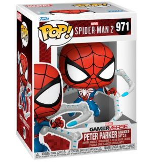 Funko Pop! Marvel Spider Man 2 - Peter Parker Advanced Suit 2.0 (9 cm)