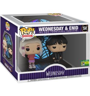 Funko Pop! Moment Wednesday - Wednesday & Enid (Esclusiva, 9 cm)