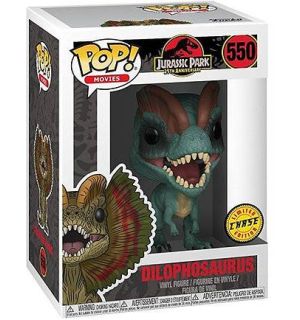 Funko Pop! Jurassic Park - Dilophosaurus (Chase Edition, 9 cm)