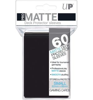 Bustine - Small PRO-Matte (Nero, 6,2x8,9 cm, 60 Pz)