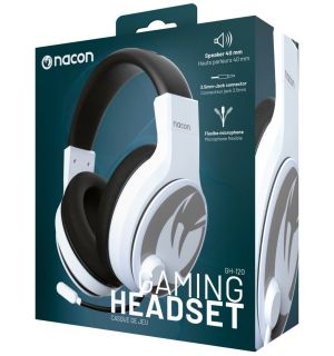 Cuffie Wired Stereo Headset Nacon (Bianca, PS4, PS5, PC, Xbox)