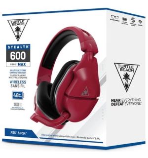 Cuffie Gaming Wireless Stealth 600 Gen 2 MAX (Rossa, PS5, PS4, PC, Switch)