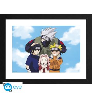 Stampa Naruto - Foto Team 7 (Con Cornice)