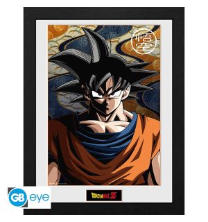 Stampa Dragon Ball - Son Goku (Con Cornice)