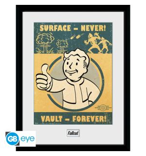 Stampa Fallout - Vault (Con Cornice)