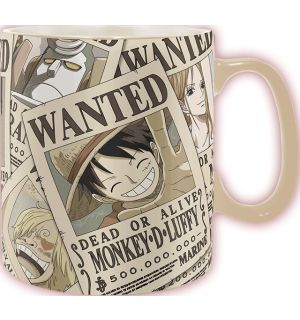 Tazza One Piece - Wanted (Termosensibile)