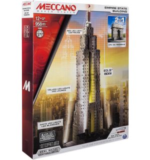 MECCANO - EMPIRE STATE BUILDING / ARC DE TRIOMPHE (2 IN 1)