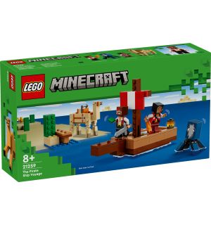 Lego Minecraft - Il Viaggio Del Galeone Dei Pirati