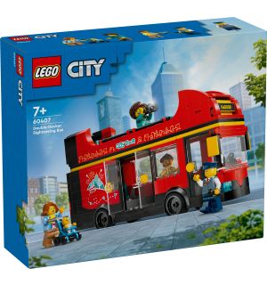 Lego City - Autobus Turistico Rosso A Due Piani