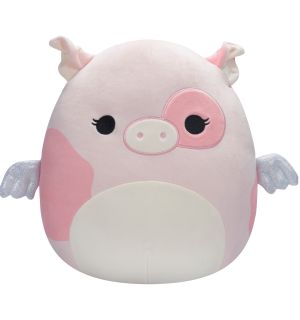 Peluche Squishmallows - Pink Spotted Pig With Wings (30 cm)