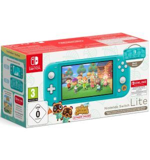 Nintendo Switch Lite (Animal Crossing New Horizons Timmy & Tommy Aloha Edition)