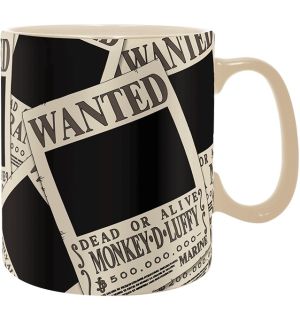 Tazza One Piece - Wanted (Termosensibile)