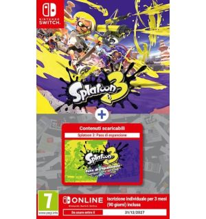 Splatoon 3 + Pass Espansione + 3 Mesi Nintendo Switch Online