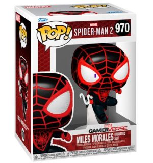 Funko Pop! Marvel Spider Man 2 - Miles Morales Upgraded Suit (9 cm)