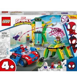 Lego Spidey Amazing Friends - Spider-Man Al Laboratorio Di Doctor Octopus