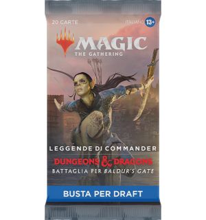 Carte Magic - Commander Dungeons E Dragons Battaglia Per Baldur's Gate (Busta Per Draft)