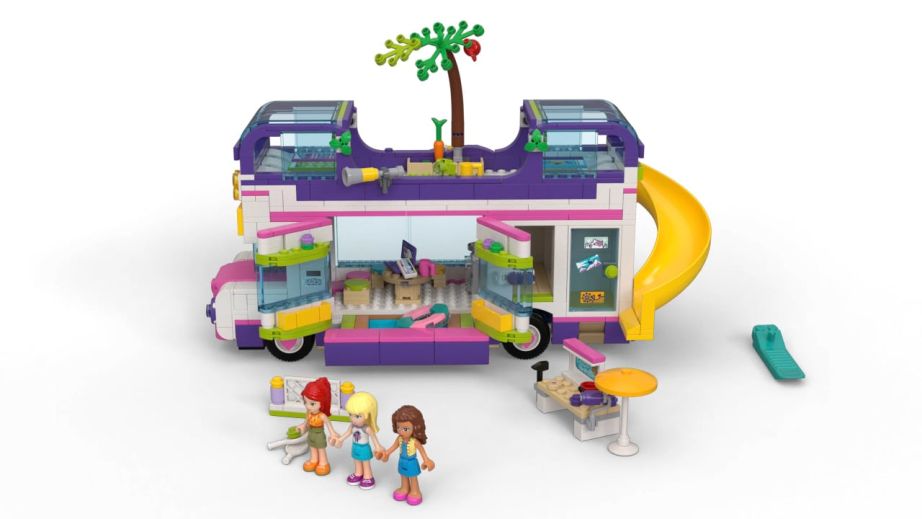 LEGO - Friends Il Bus dell'Amicizia Set di Costruzioni con le Mini-Doll  41395