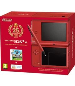 DSi XL (Rosso, Super Mario Bros. 25th Anniversary)