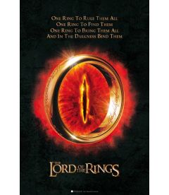 Poster Lord Of The Rings - The One Ring