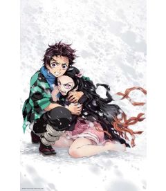 Poster Demon Slayer - Tanjiro & Nezuko Snow