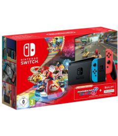 Nintendo Switch + Mario Kart 8 + Abbonamento Online 3 Mesi (Neon)