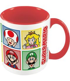 Tazza Super Mario - Mario, Luigi, Toad, Peach