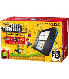 Nintendo 2DS + New Super Mario Bros 2 (Nero E Blu)