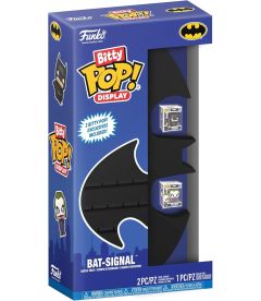 Bitty Pop! Display Batman - Bat-Signal (Display, Batman E Joker)