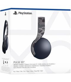 Cuffie Wireless Con Microfono Pulse 3D (Grey Camouflage, PS5, PS4)