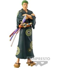 One Piece - Roronoa Zoro (DXF, The Grandline Series, Wanokuni, 17 cm)