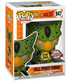 Funko Pop! Dragon Ball Z - Cell First Form (Glow in The Dark, 9 cm)