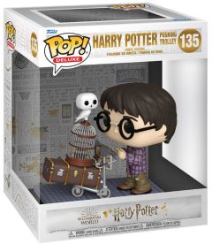 Funko Pop! Deluxe Harry Potter - Harry Potter Pushing Trolley (9 cm)