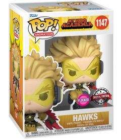 Funko Pop! My Hero Academia - Hawks (Flocked, Special Ed, 9 cm)