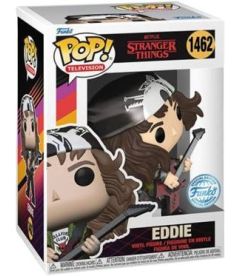 Funko Pop! Stranger Things - Eddie (Esclusiva, Metallic, 9 cm)