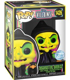 Funko Pop! Disney Villains - Disguised Evil Queen With Raven (Esclusiva, 9 cm)