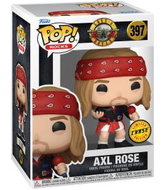 Funko Pop! Guns N Roses - Axl Rose (Chase Edition, 9 cm)