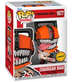 Funko Pop! Chainsaw Man - Chainsaw Man (Chase Edition, 9 cm)