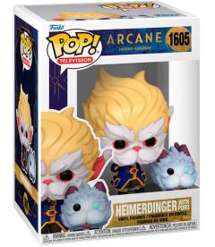 Funko Pop! Arcane League Of Legends - Heimerdinger With Poro (9 cm)