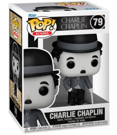 Funko Pop! Icons Charlie Chaplin - Charlie Chaplin (9 cm)