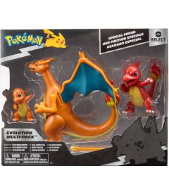 Pokemon - Charmander, Charmeleon & Charizard (Select Evolution, 5/11 cm)