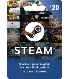 Ricarica Steam EUR 20 